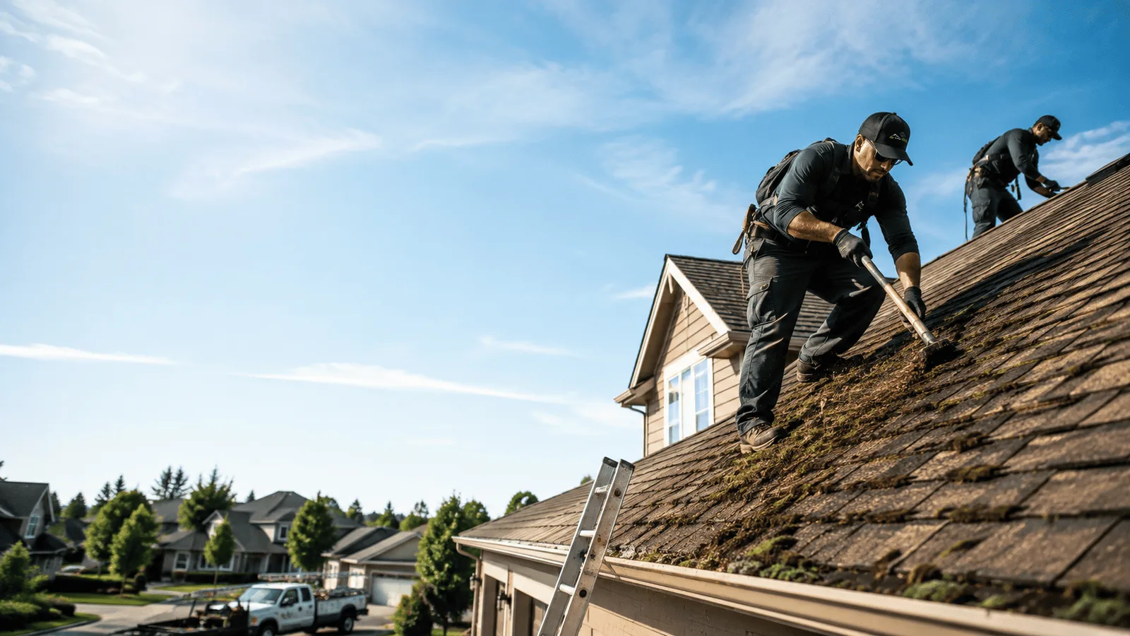 Roof Moss Removal in Rutland, VT near me